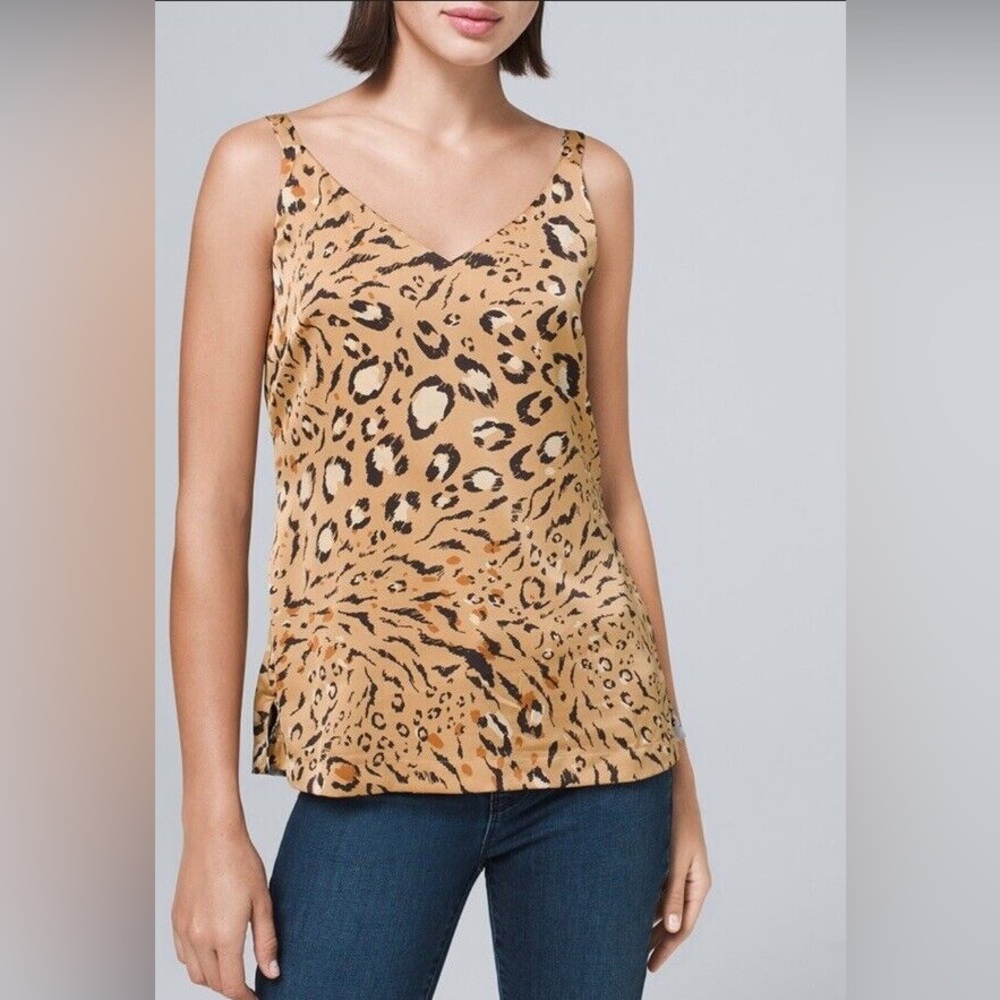 WHBM Reversible Animal Print Tank